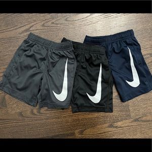 3-Pack Nike Shorts, Size 5